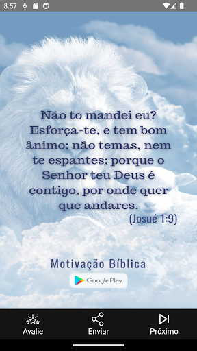 Android application Motivação Bíblica screenshort