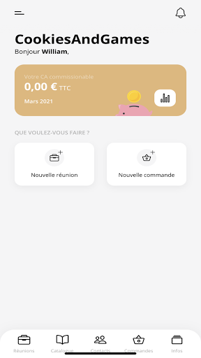 Android application Cookies&Games screenshort
