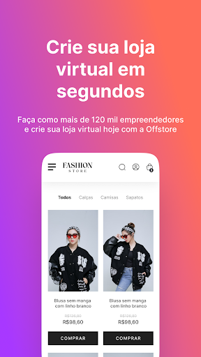 Android application Offstore screenshort