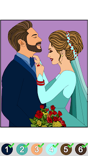 Bride and Groom Coloring Book APK + MOD (Unlocked) 2