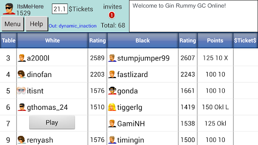 Gin Rummy GC Online screenshots 2