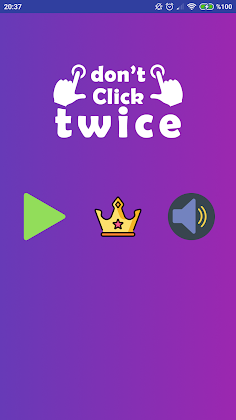 Don't Click Twice - A type of  - Screenshot 2
