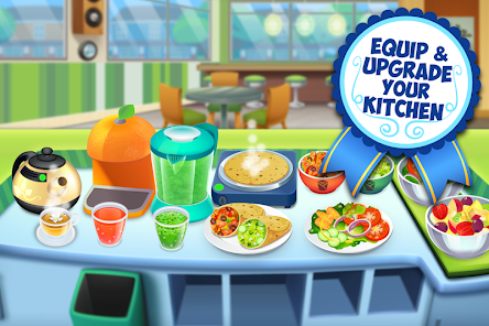 Screenshot 4 My Salad Bar: Veggie Food Game android