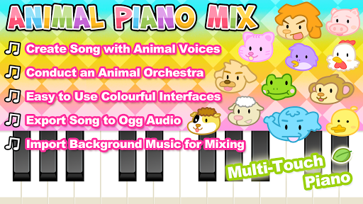 Android application Animal Piano Mix screenshort