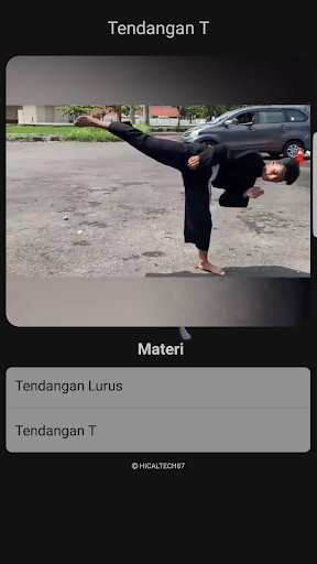 Belajar Silat Screen 2