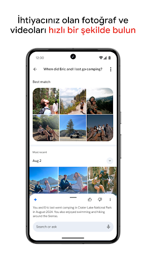 Google Fotoğraflar ekran görüntüsü