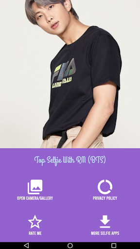 Top Selfie With RM BTS