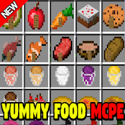 Yummy Food Addon Lots More Stuff for MCPE