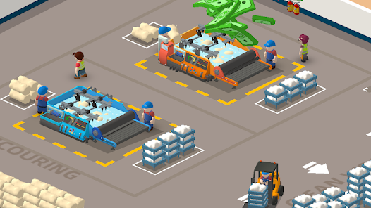 Wool Inc: Idle Manufacturing facility Tycoon Mod APK 0.0.54 (Free buy) Gallery 8