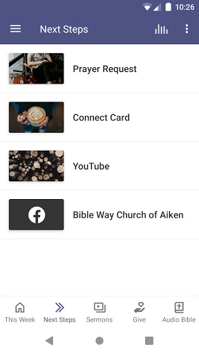 Bible Way Church of Aiken Screen 2