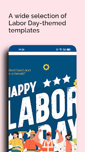 Labor Day Card Maker 2023