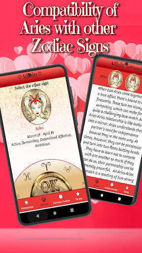 Android application Aries Zodiac Horoscope 2024 screenshort
