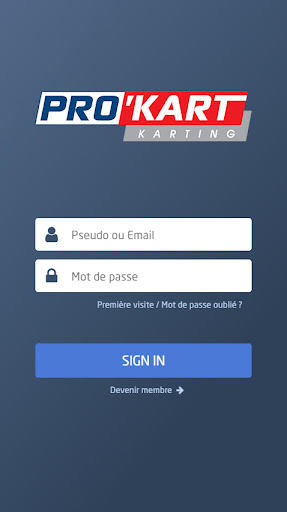 Android application Pro'Kart Dreux screenshort