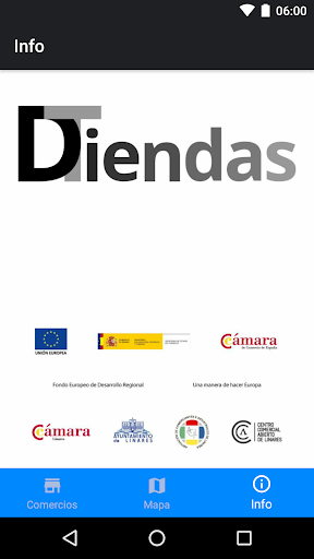 Android application DTiendas screenshort