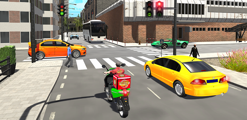 City Pizza Home Delivery 3d