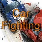 Car fighting icon