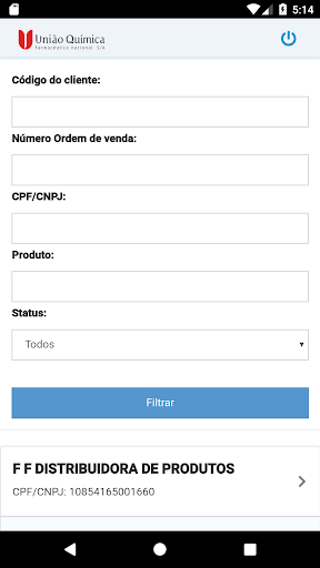 União Química - Tracking Screen 3