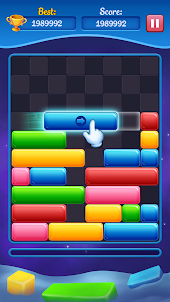 Jewel Drop Down Block Puzzle