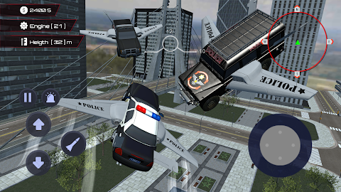 空飛ぶカーチェイスシム3Dのおすすめ画像3