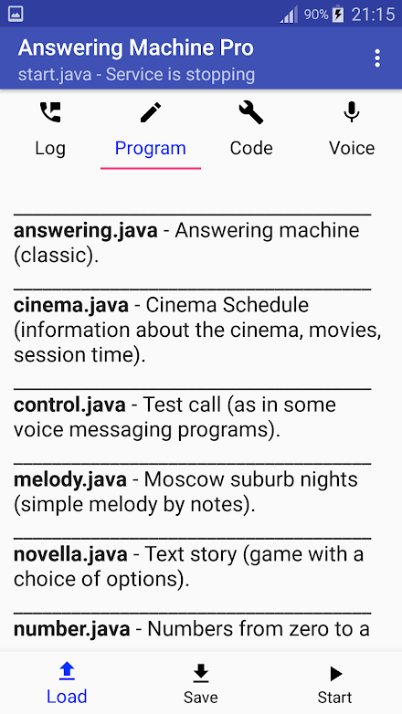 Answering Machine Pro Screen 2