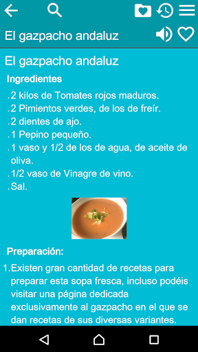 Recetas de Cocina Screen 3