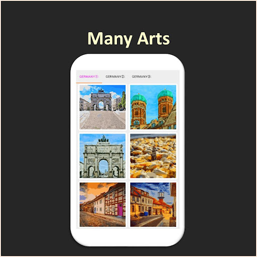 Android application Color by Number - germany screenshort