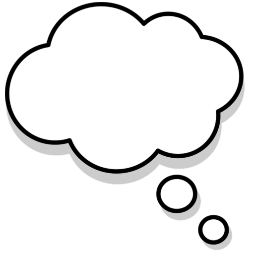 Speech balloon comic creator Logo