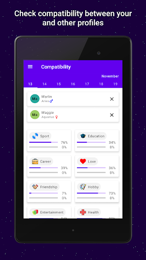 Screenshot of Horoscope