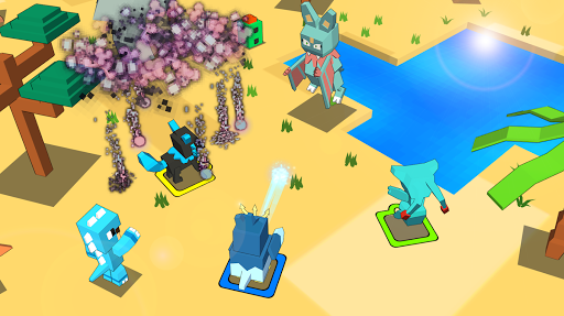 Télécharger World of Battle Monsters: Trainer Adventure  APK MOD (Astuce) screenshots 6