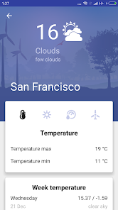 Imágen 3 OpenWeather: accurate forecast android