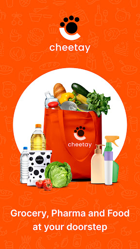 Android application Cheetay - Grocery Shopping screenshort