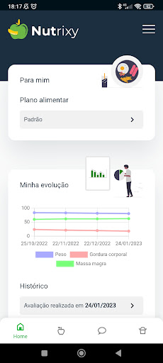 Nutrixy Screen 2
