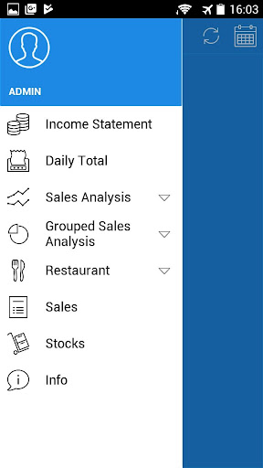 Android application Aera Analytics screenshort