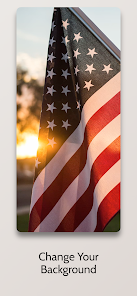 Imágen 2 America Flag Wallpaper 4K android