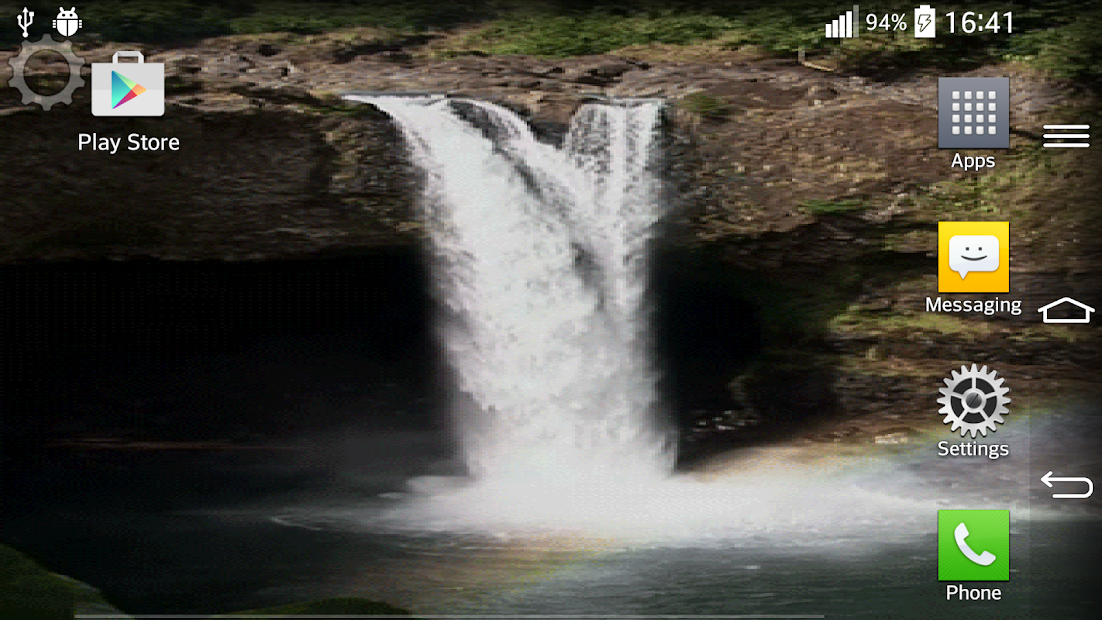 Captura de Pantalla 14 Cascada Sonido Fondo Animado android