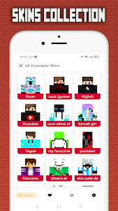 All Youtubers Gaming Skins