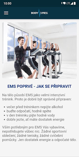 Body Express Screen 3