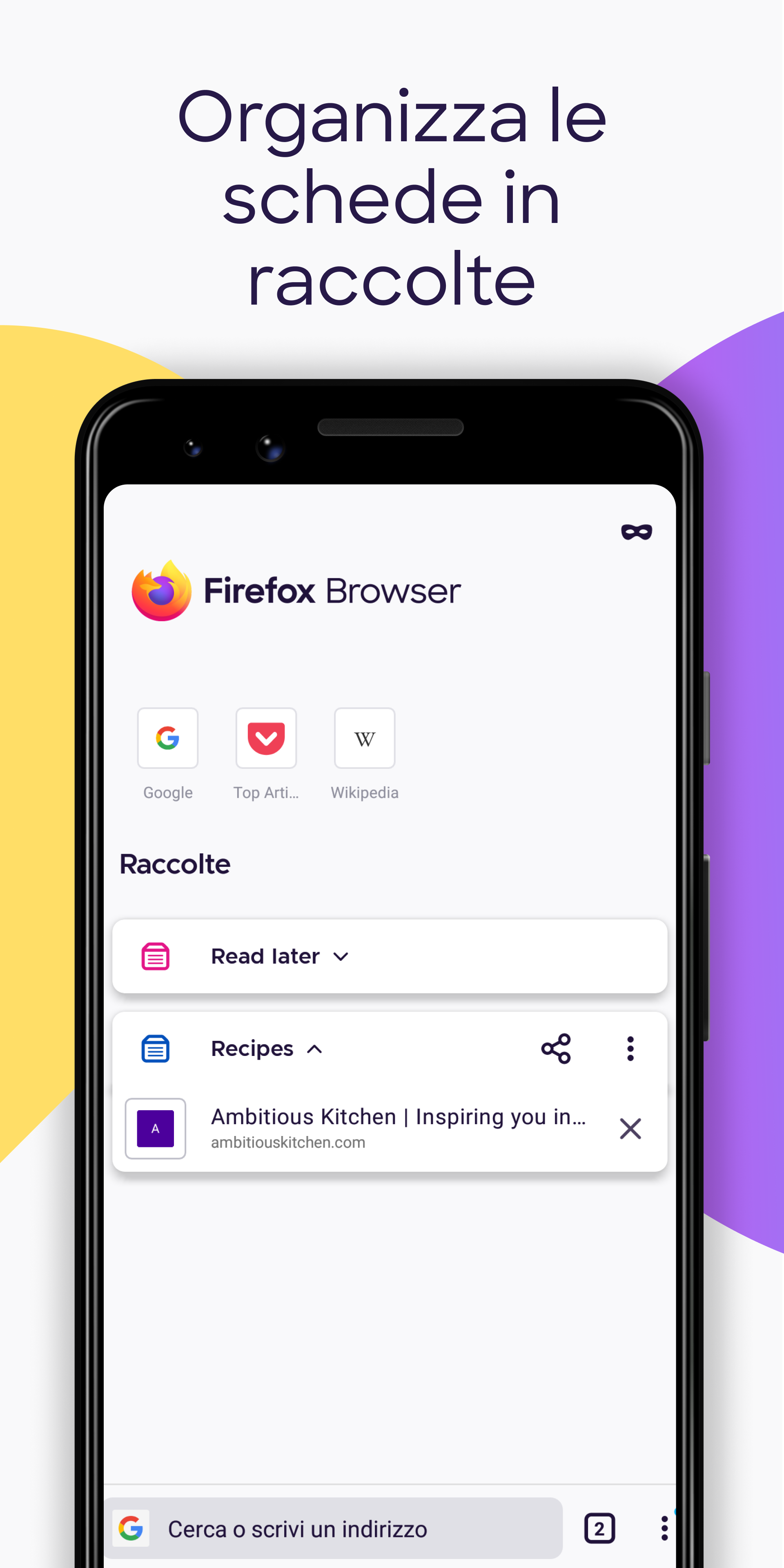 Firefox Fast & Private Browser Screen 3