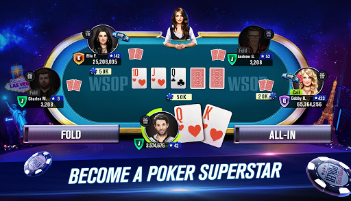 Become a top poker player with the WSOP MOD APK Free dl