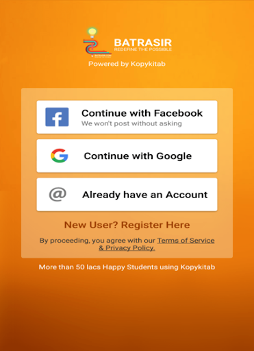 Android application Batra Sir App for CA Preparati screenshort