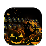 Vivid Halloween horror pumpkin skin icon