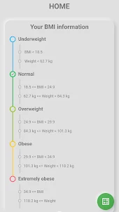 BMI Calculator - BODY diary