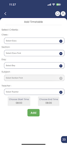KBN University | UMS Screen 3