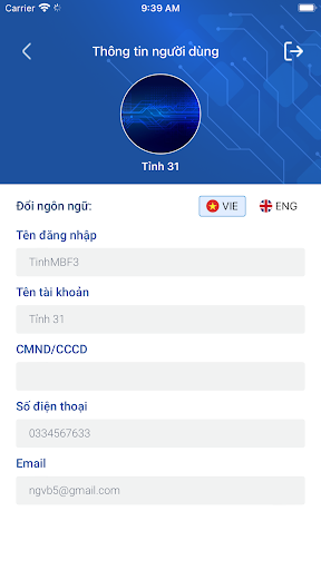 QL Thông tin nguồn thông minh Screen 3
