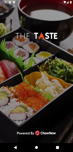Android application The Taste Asian Bistro screenshort
