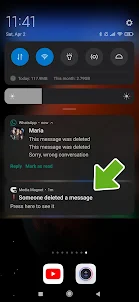 Deleted message Recovery