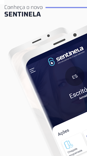 Android application SENTINELA screenshort