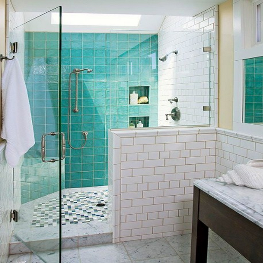 Motif of Bathroom Wall Tiles
