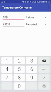 Imágen 4 Temperature Converter :Celcius android