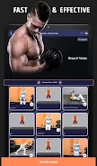Dumbbell Workout & Fitness Screenshot